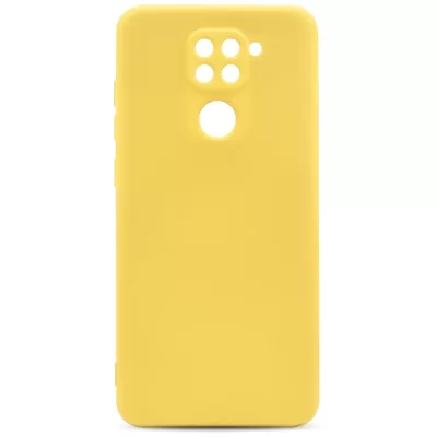 Чехол Redmi Note 9 Silicone Case Logo (Желтый(20))