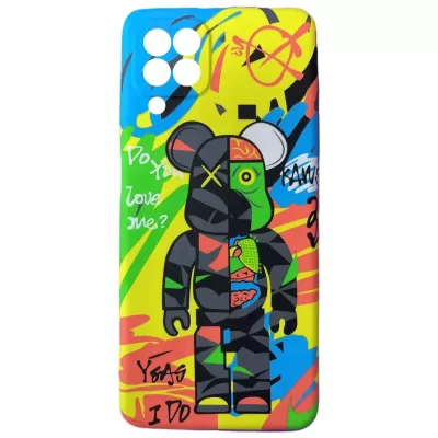 Чехол Sams A22 Luxo (Кавс Черный(J86))