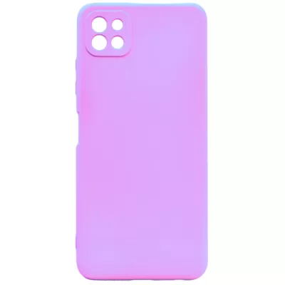 Чехол Sams A22s Silicone Case Logo (Лиловый(13))