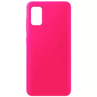 Чехол Sams A41 Silicone Case Logo (Ярко-Розовый(21))