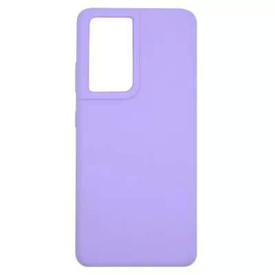 Чехол Sams S21 Ultra Silicone Case Logo (Лиловый(13))