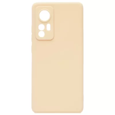 Чехол Xiaomi 12/12X Silicone Case Logo (Пудра(18))
