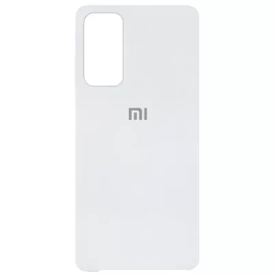 Чехол Xiaomi Mi 10T/10T Pro Silicone Case Logo (Белый(9))