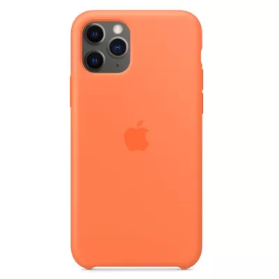 Чехол для iPhone 11 Pro Apple Silicone Case Simple (Оранжевый)