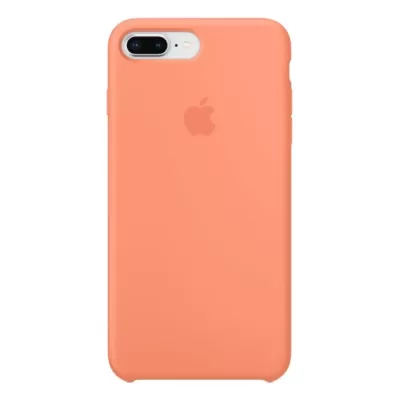 Чехол для iPhone 7+/8+ Apple Silicone Case Simple (Оранжевый)