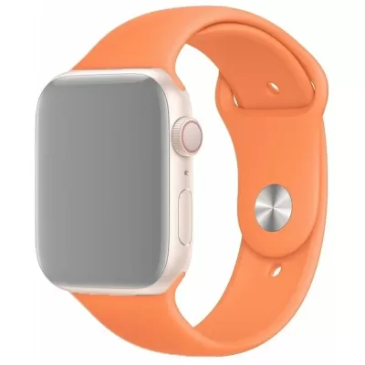 Ремешок Apple Watch Silicone 42-44mm (Персиковый(65))