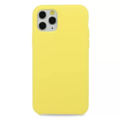 Чехол для Iphone XI PRO Apple Silicone Case Simple (желтый)