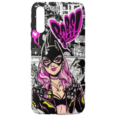 Чехол Sams A50 Luxo (Женщина Кошка(J180))