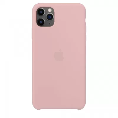 Чехол для iPhone 11Pro Max Apple Silicone Case Simple (Розовый)