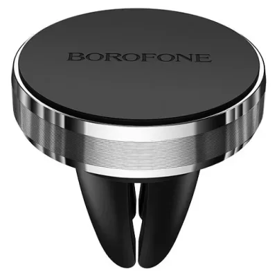 Держатель автомобильный Borofone BH8 (дефлектор), Silver