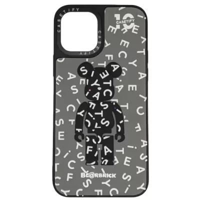 Чехол iP 12 Pro Max CSTF Relief (Bear Gray)