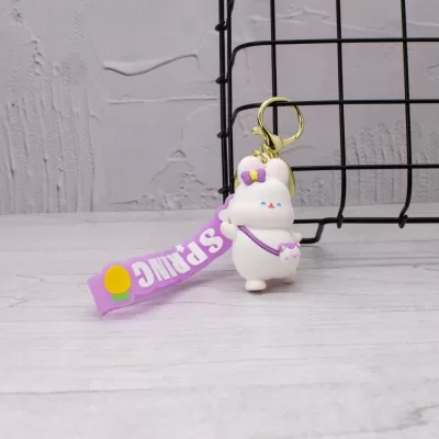 Брелок "Bunny's journey", purple