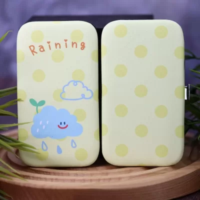Маникюрный набор «Cloud raining», yellow