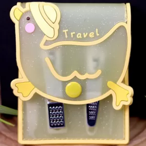Маникюрный набор «Duck travel», yellow