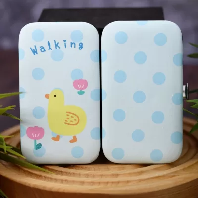 Маникюрный набор «Duck walking», blue