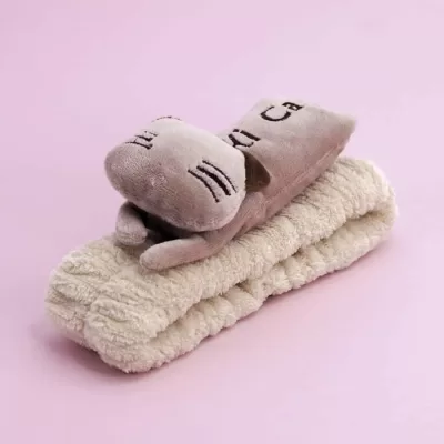 Повязка на голову "Cat resting", brown