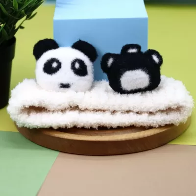 Повязка на голову "The best panda"