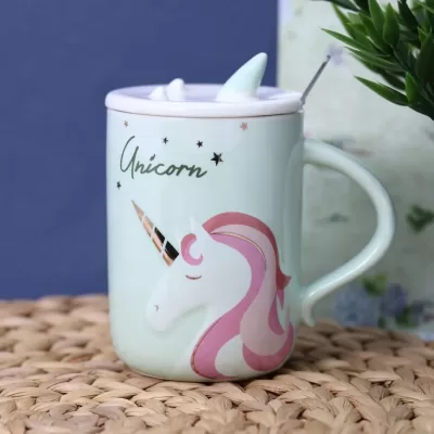 Кружка «Magic of the unicorn», green (360 ml)