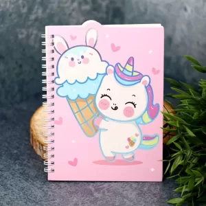 Блокнот (B6) «Unicorn ice cream», (18*13), 120 стр.