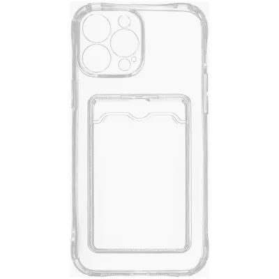 Чехол iP 13 Pro Max Pocket Case (TPU) (Clear)
