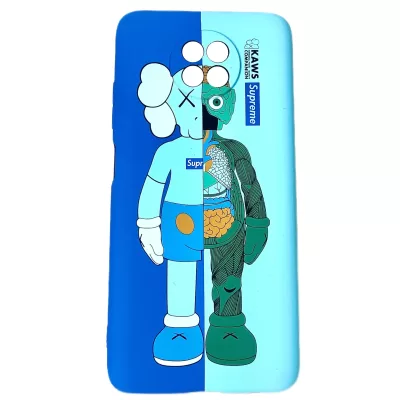 Чехол Redmi Note 9T Luxo (Кавс Сине-Зеленый)