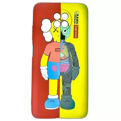 Чехол Redmi Note 9T Luxo (Кавс Красно-Желтый)