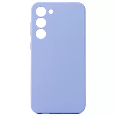 Чехол Sams S23 Plus Silicone Case Logo (Лиловый(13))
