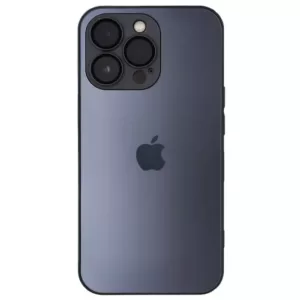 Чехол iP 14 Pro Max AG Gless case MagSafe (Graphite)