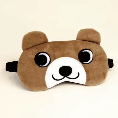 Маска для сна "Bear", brown