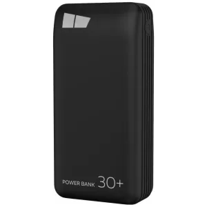 Внешний АКБ More Choice PB52-30 30000mAh 2USB 2.1A, черный