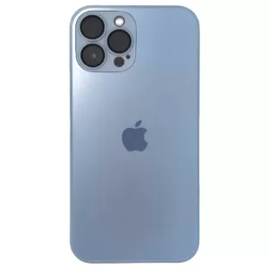 Чехол iP 13 Pro MAX AG Gless case MagSafe (Sierra Blue)