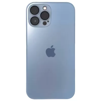 Чехол iP 13 Pro MAX AG Gless case MagSafe (Sierra Blue)