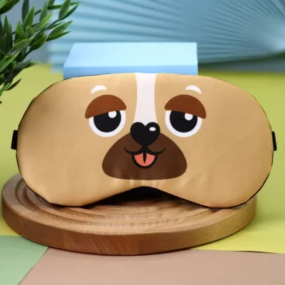 Маска для сна "Bulldog-dog"