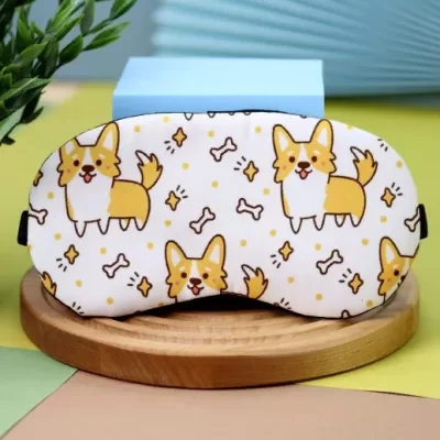 Маска для сна "Friendly corgis"