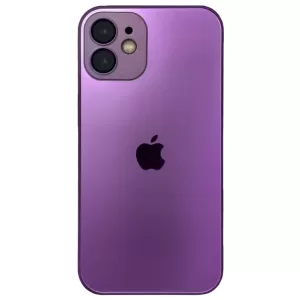 Чехол iP 11 AG Gless case MagSafe (Dark purple)