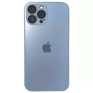 Чехол iP 12 Pro MAX AG Gless case MagSafe (Sierra Blue)