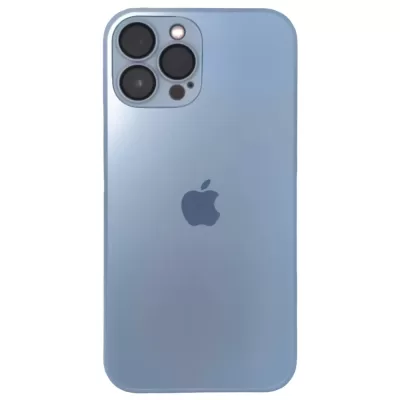 Чехол iP 14 Pro Max AG Gless case MagSafe (Sierra Blue)
