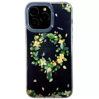 Чехол iP 13 Pro Max Keephone Garden (Malus)
