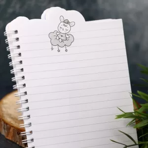 Блокнот (B6) «Bunny on the cloud», (18*13), 120 стр.