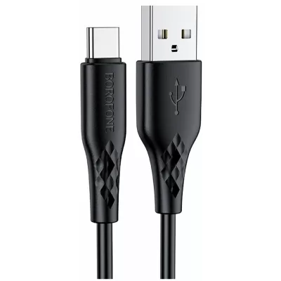 Кабель USB/Lightning Borofone BX48 1m, черный