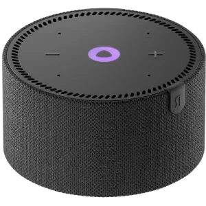 КОЛОНКА С ГОЛОСОВЫМ ПОМОЩНИКОМ ЯНДЕКС СТАНЦИЯ МИНИ ПЛЮС YNDX-00021 (черный)