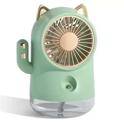 Вентилятор + увлажнитель воздуха Desk Fan FY-80 (Turquoise)