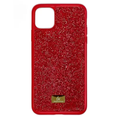 Чехол iP 12 Pro Max Rock Diamond (Red)