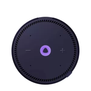 КОЛОНКА С ГОЛОСОВЫМ ПОМОЩНИКОМ ЯНДЕКС СТАНЦИЯ МИНИ ПЛЮС YNDX-00021 (синий)