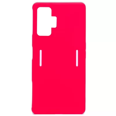 Чехол Poco F4 GT Silicone Case Logo (Ярко-Розовый(21))
