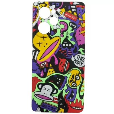 Чехол Poco X5 Pro 5G Luxo (Кавс Кислотный(J61))