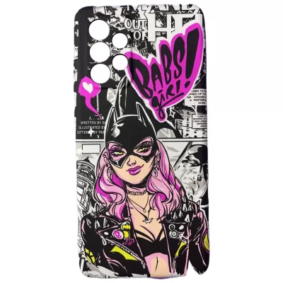 Чехол Sams A33 Luxo (Женщина Кошка(J180))
