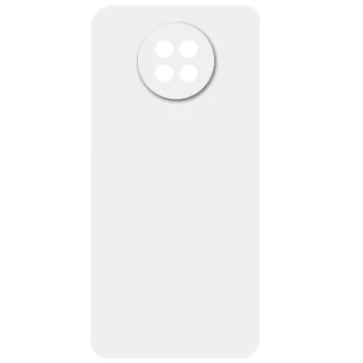 Чехол Redmi Note 9T Silicone Case Logo (Белый(9))
