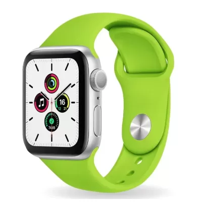 Ремешок Apple Watch Silicone 42-44-45-49mm (Салатовый(23))