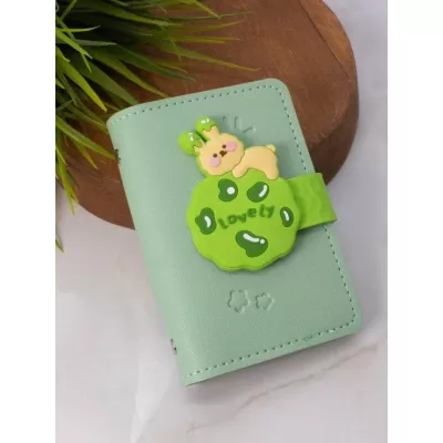 Визитница "Bunny lovely", green